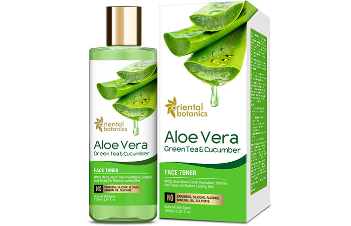 Oriental Botanics Aloe Vera, Green Tea