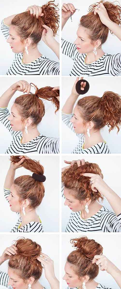 DIY Hair Style Braided Hair Artifact Lazy Curly Hair Stick Butterfly  Hairpin Bun Hairstyle Flower Hair Ornament Headdress - AliExpress