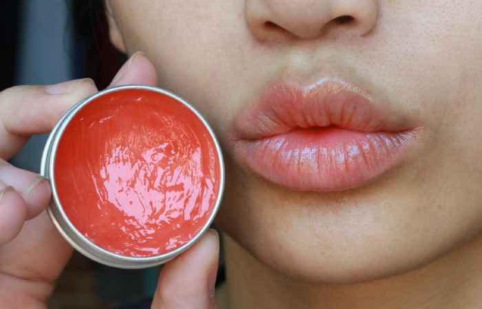 Step 1 of how to wear red lipstick