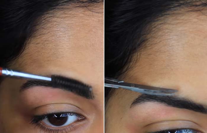 Step 5 to tweeze your eyebrows at home