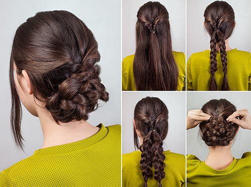 Twisted Braided Updo