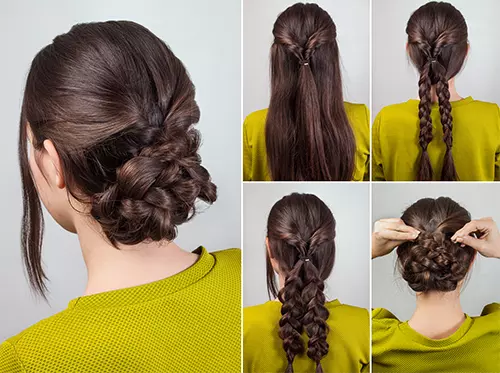 Twisted Braided Updo