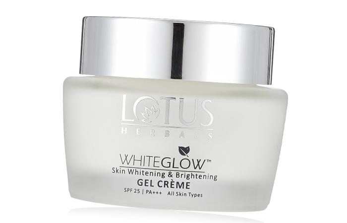 Skin Lightening Creams - Lotus Herbals Skin Whitening And Brightening Gel Creme