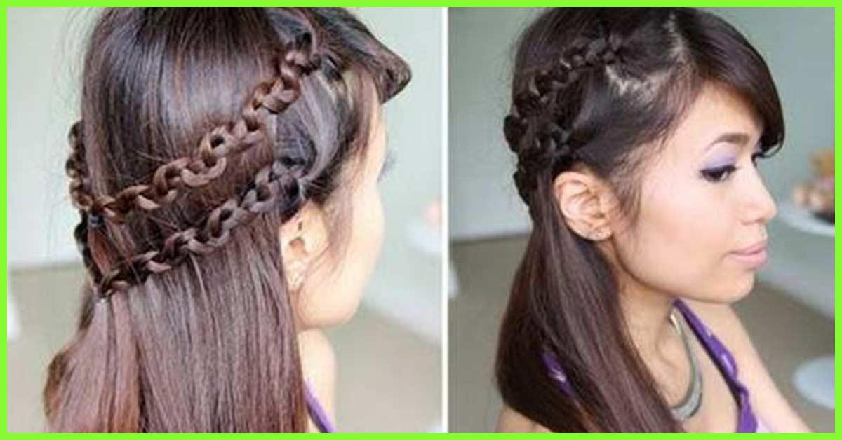 homecoming hairstyles for long faces