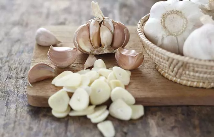 Improve spider veins with garlic