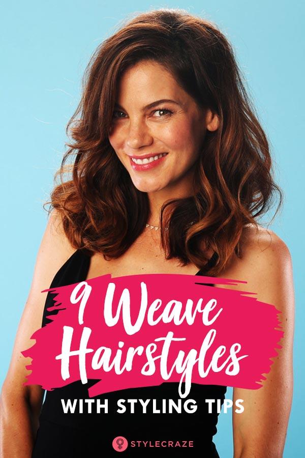 9 Weave Hairstyles With Styling Tips