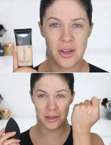 Step 1 is to apply your foundation