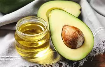 Avocado oil for hot oil massage