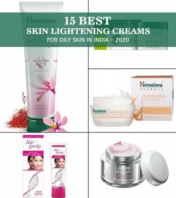 15 Best Skin Lightening Creams For Oily Skin In India – 2024