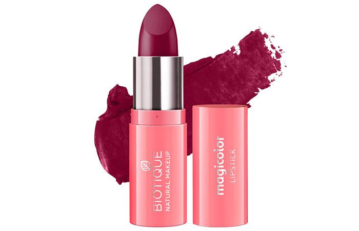 Biotique Natural Makeup Magicolor Lipstick - Winter Kiss