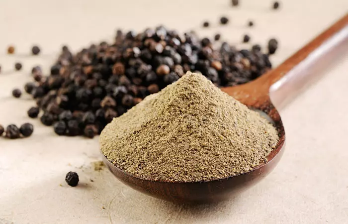 Black pepper is an herb for weight loss
