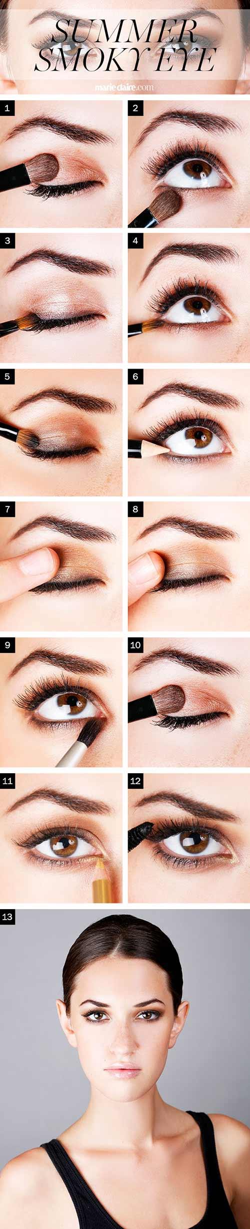 How To Do Smokey Eye Makeup Top 10 Tutorial Pictures For 2019