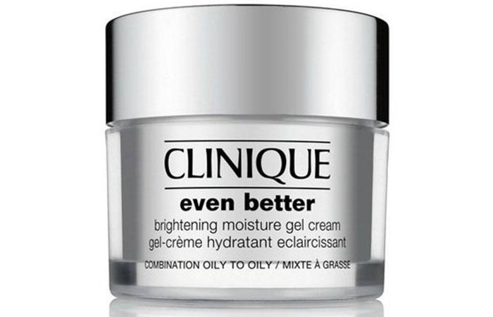 Clinique Even Better Brightening Moisture Gel Cream - Best Fairness Creams For Oily Skin