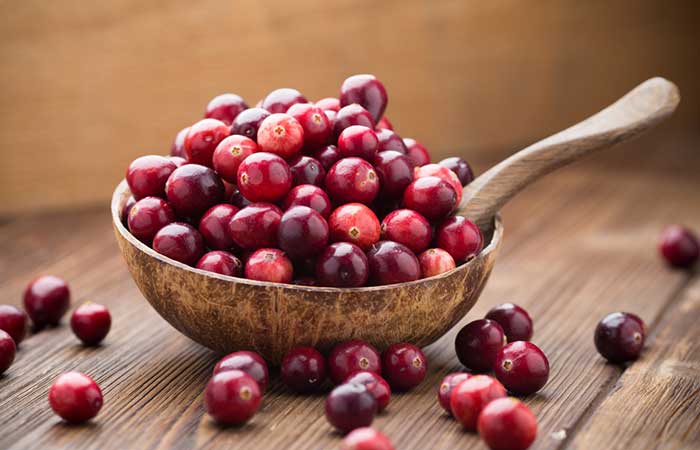 Cranberry to prevent pigmentation during pregnancy