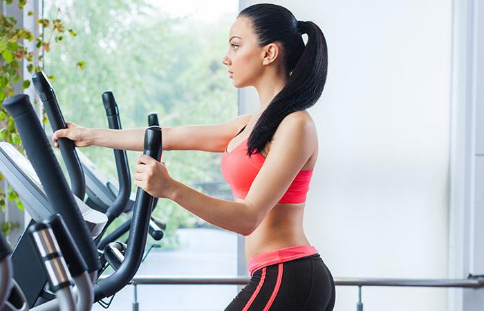 Elliptical aerobic exercise