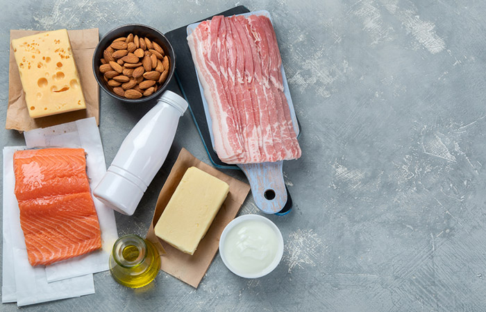 Fats-rich food like meat, cheese, milk and almonds are essential for good health