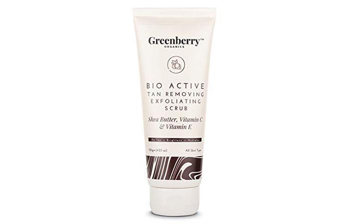 Greenberry Organics Bio Active Tan Removing & Exfoliating Scrub