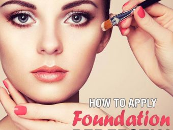 How To Apply Foundation Perfectly