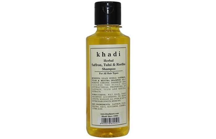 Khadi Herbal Saffron, Tulsi & Reetha Shampoo