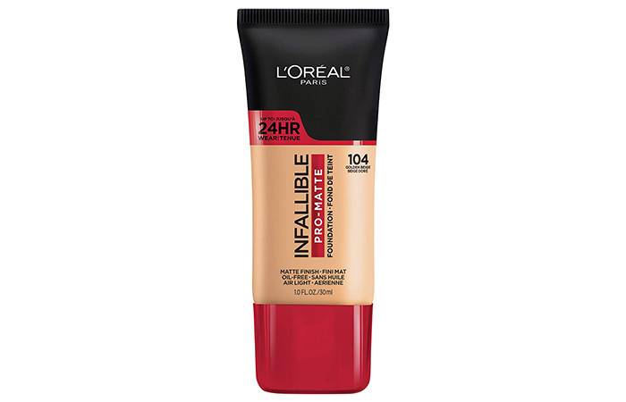 l oreal infallible pro matte foundation shade