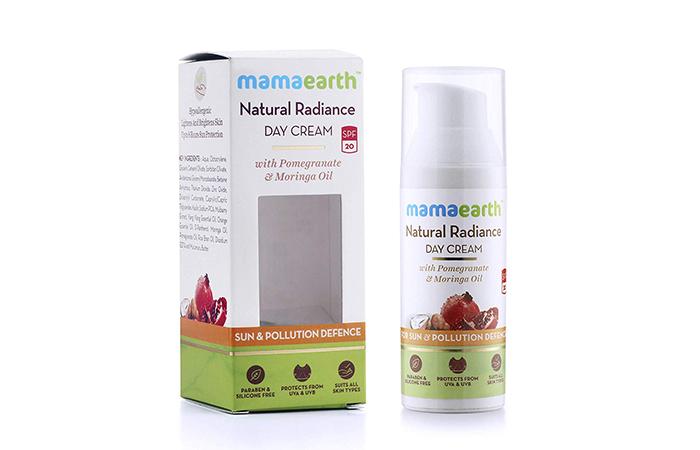 MamaEarth Natural Radiance Day Cream