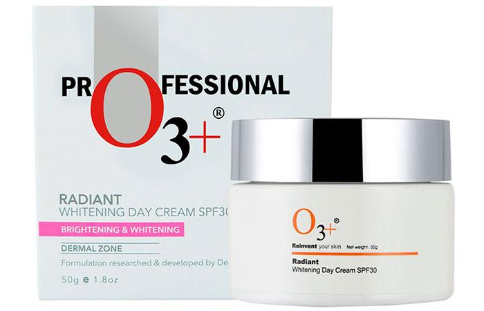 O3+ Radiant Whitening Day Cream SPF 30 - Best Fairness Creams For Oily Skin