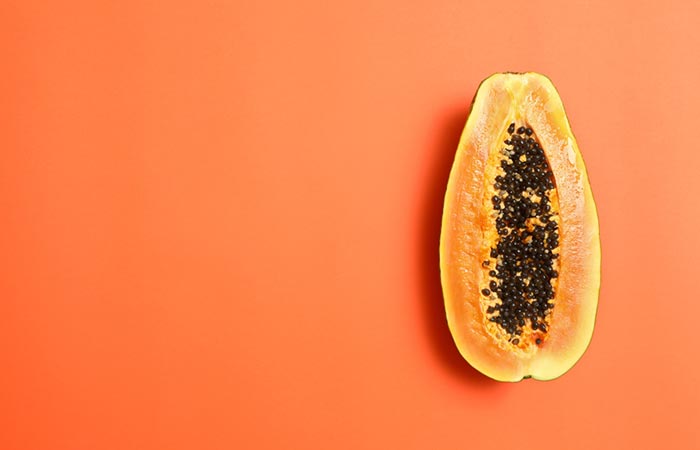 Papaya as one of the ways to lighten your skin tone