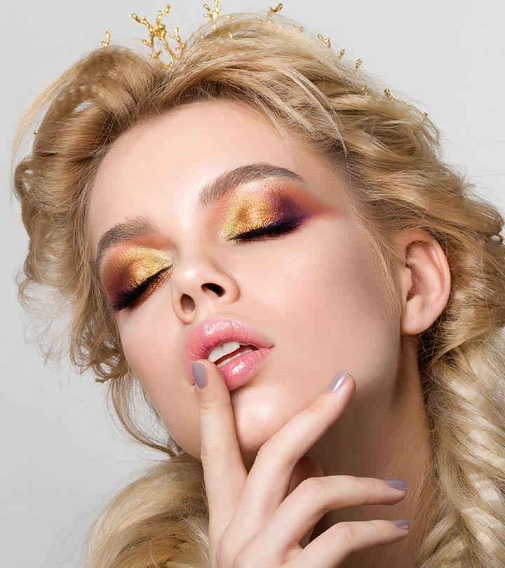 What Colour Eye Makeup With Gold Dress 