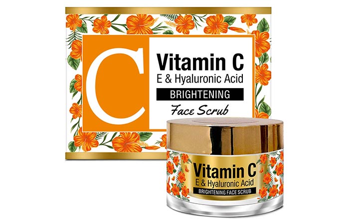 St. Botanica Vitamin C, E & Hyaluronic Acid Brightening Face Scrub