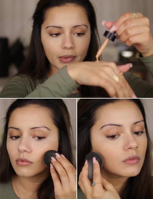 Step 2 is applying your foundation