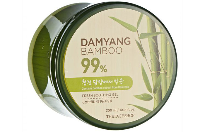 fata magazin Damyang bambus proaspăt calmant gel