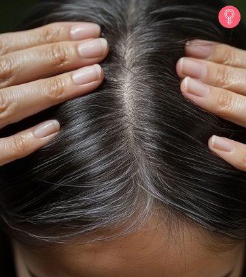 Simple, natural, and effective methods to cover the silver strands at home. 