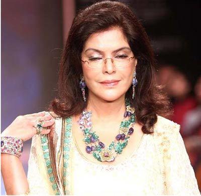 Zeenat Aman is a model-turned-Bollywood actress