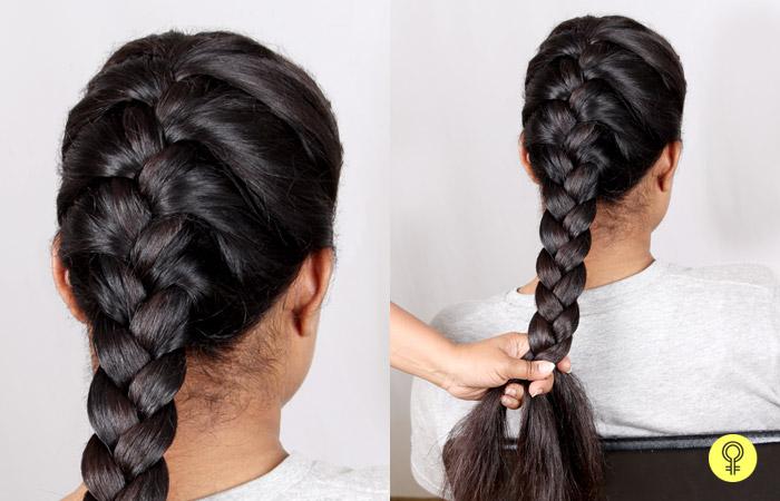 French Braid Tutorial Picture Guide