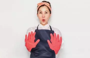 Protect your nails by wearing gloves