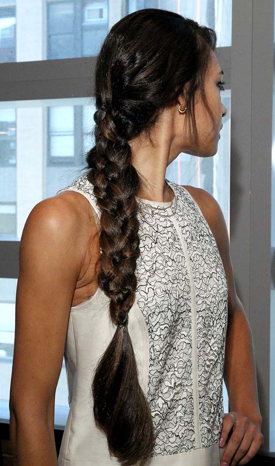 French Indian braid hairstyle