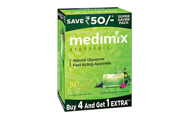 5. Medimix Ayurvedic Natural Glycerin Soap