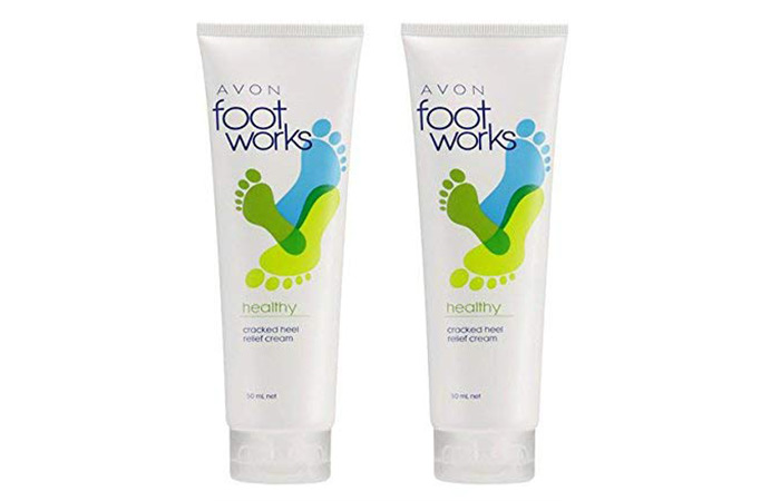Avon Foot Works Cracked Heel Relief Cream