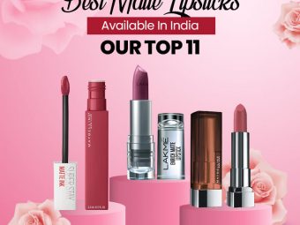 Best Matte Lipsticks Available In India