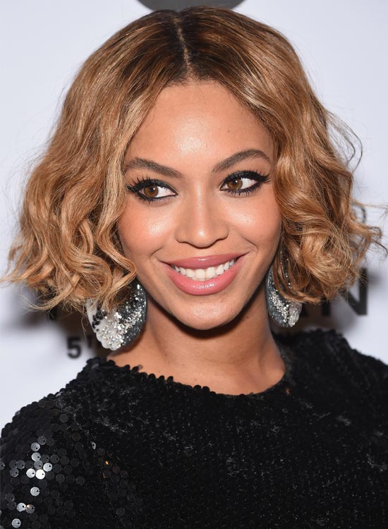 Hollywood celeb Beyonce's hairstyle