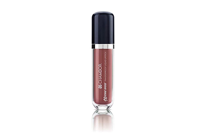 Chambor Extreme Wear Transferproof Liquid Lipstick – Coffee Date
