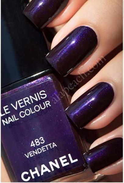 chanel vendetta nail polish swatch chanel vendetta nail polish swatch