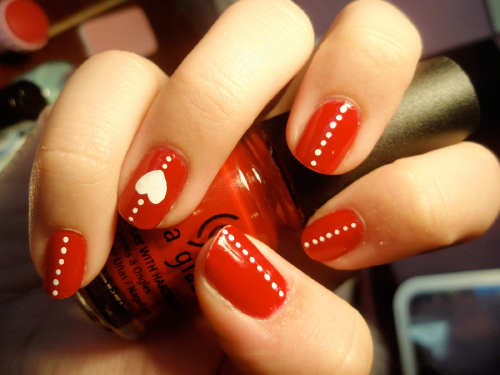 Valentine's Day Nail Designs with Hearts - wide 10