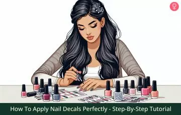 how to apply nail decals