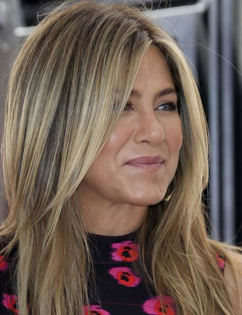 Jennifer Aniston's long layered cut