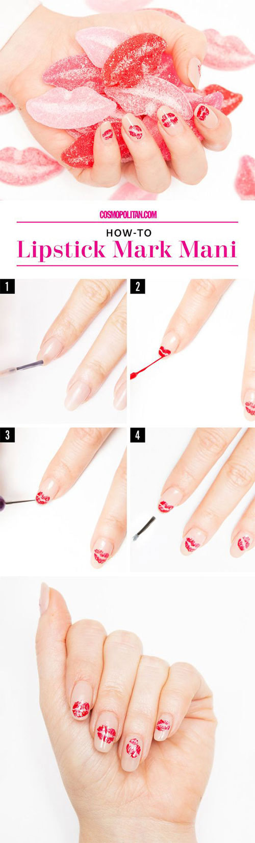 Top 25 Valentines Day Nail Designs With Hearts And Roses