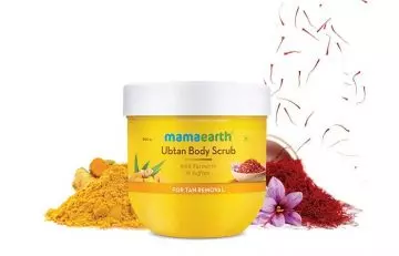 MamaearthUbtan Body Scrub With Turmeric Saffron