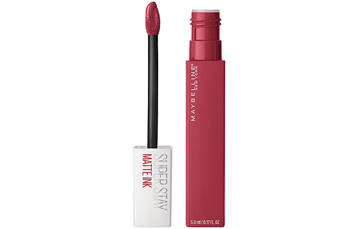 Maybelline New York Super Stay Matte Ink Liquid Lipstick – 80 Ruler