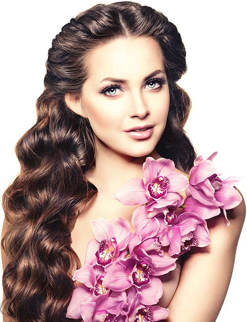 Midsummer Night's Dream hairstyle for long hair
