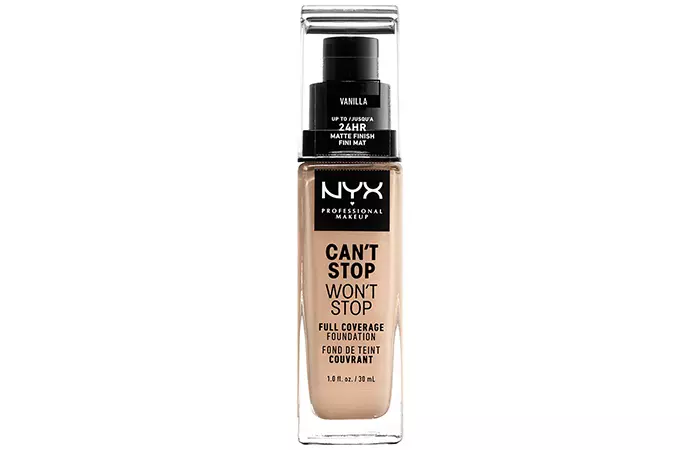 NYX PROFESSIONAL MAKEUP Can’t Stop Won’t Stop Full Coverage Foundation